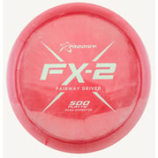 Prodigy Disc FX-2 500 Fairway Driver Frisbee golf disc, Röd