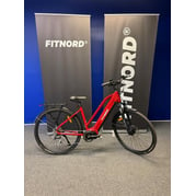 **OUTLET STOCKHOLM** FitNord Ava 500 Elcykel, Röd, 46CM