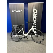 **OUTLET STOCKHOLM** FitNord Classic 500 Elcykel, Vit, 48CM