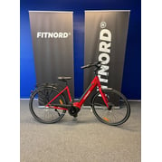 **OUTLET STOCKHOLM** FitNord Classic 300 Elcykel, Röd, 48CM