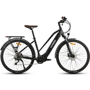 FitNord Ava 700 Elcykel, svart (720 Wh batteri)  med ytterligare ett års garanti