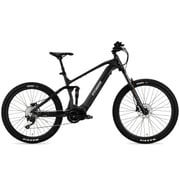 FitNord Ranger 700FS heldämpad Elmountainbike 2024, svart (720 Wh batteri)