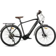 FitNord Venture 700 Elcykel, svart (720 Wh batteri)  med ytterligare ett års garanti