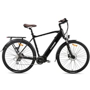 FitNord Venture 500 Elcykel, svart (630 Wh)  med ytterligare ett års garanti