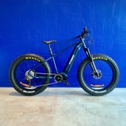 **OUTLET STOCKHOLM** FitNord Rumble 1000 Elfatbike 2024, 48 cm, blå (856,8 Wh batteri)