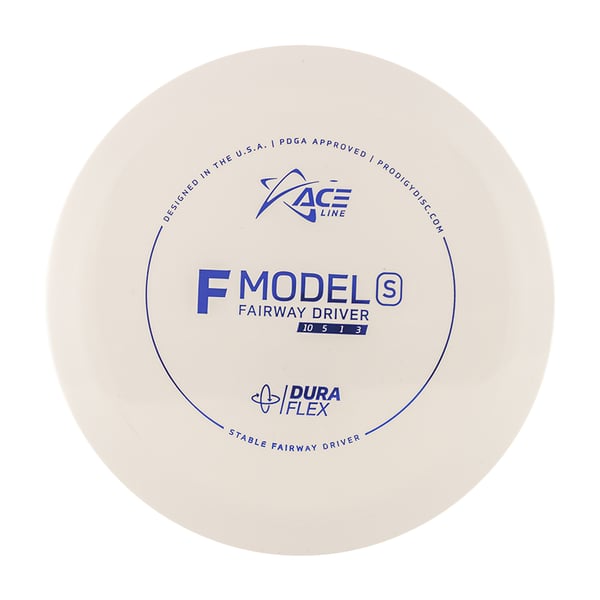 Prodigy Disc ACE Line F Model S DuraFlex Frisbee Golf Disc, Vit