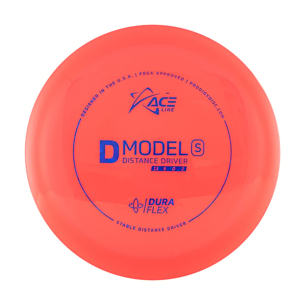 Prodigy Disc ACE Line D Model S DuraFlex Frisbee Golf Disc, Röd