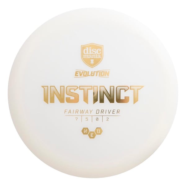 Discmania Neo Instinct Frisbee golfskiva, Vit