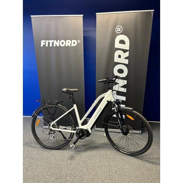 **OUTLET STOCKHOLM** FitNord Ava 500 Elcykel, Vit, 46CM