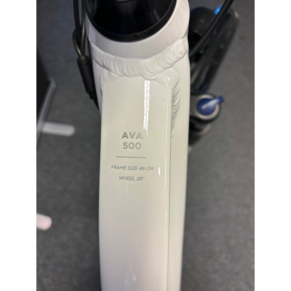 **OUTLET STOCKHOLM** FitNord Ava 500 Elcykel, Vit, 46CM