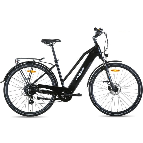 FitNord Ava 300 Elcykel 2024, svart (720 Wh batteri)