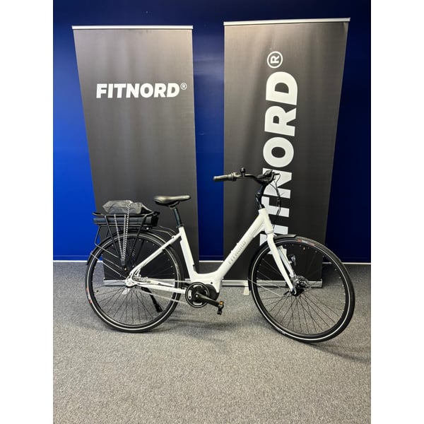 **OUTLET STOCKHOLM** FitNord Classic 500 Elcykel, Vit, 48CM