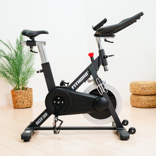 FitNord Racer 500i Spinningcykel med LCD-display