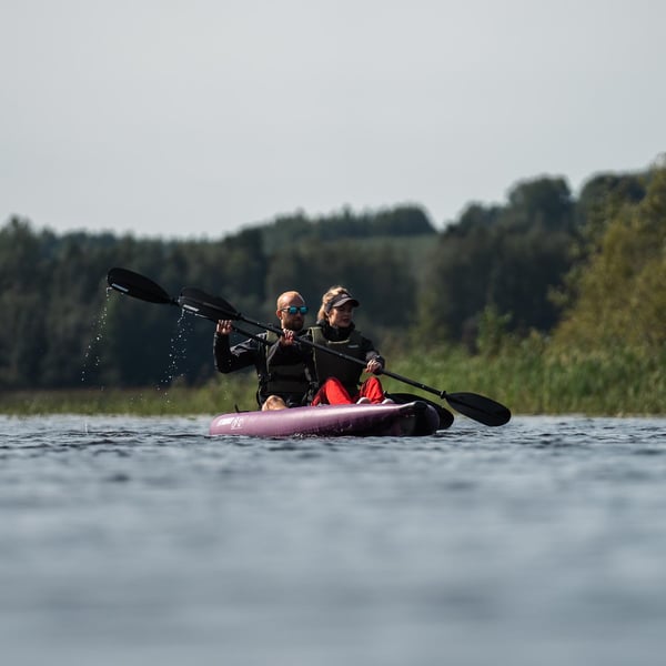 FitNord Seal Two tvåsitsig kajak, mörklila