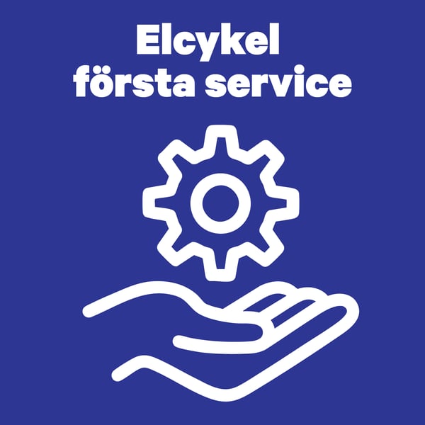 Elcykel första service