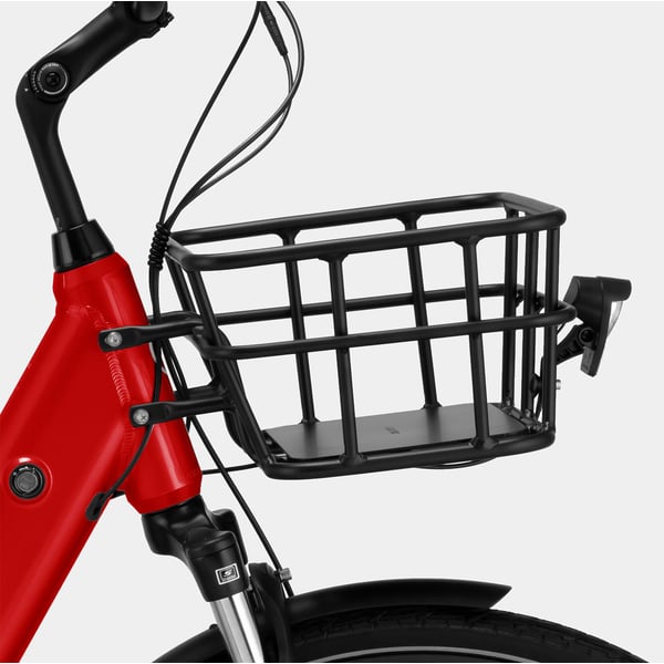 FitNord Classic 500 Elcykel 2024, röd (612 Wh batteri)