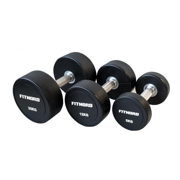 FitNord Diamond PU Hantlar 36 kg (par)