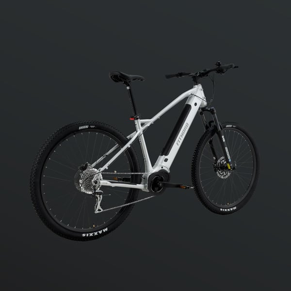 FitNord Ranger 500 Elmountainbike 2024, silver (612 Wh batteri)