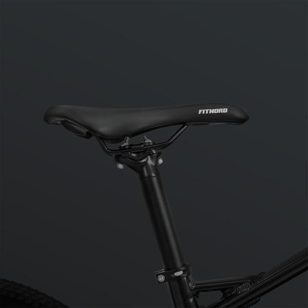 FitNord Ranger Urban Jr Elmountainbike, svart (360 Wh batteri)