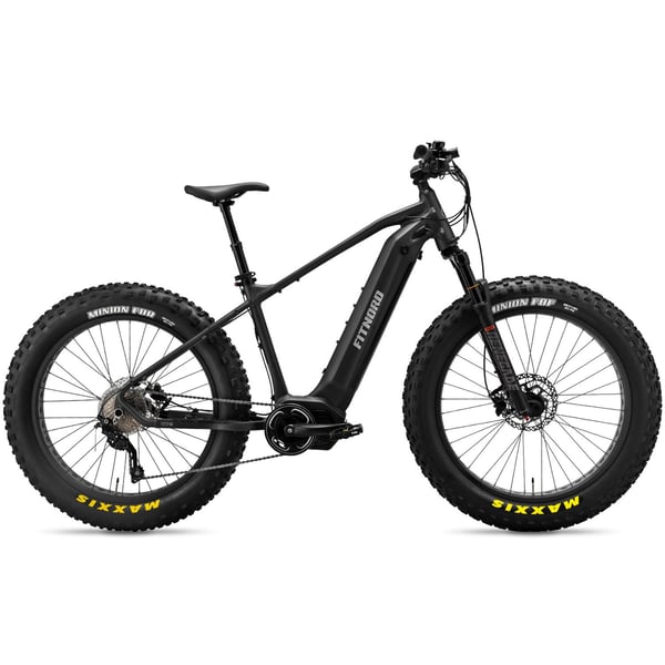 FitNord Rumble 1000 Elfatbike 2024, svart (856,8 Wh batteri) 