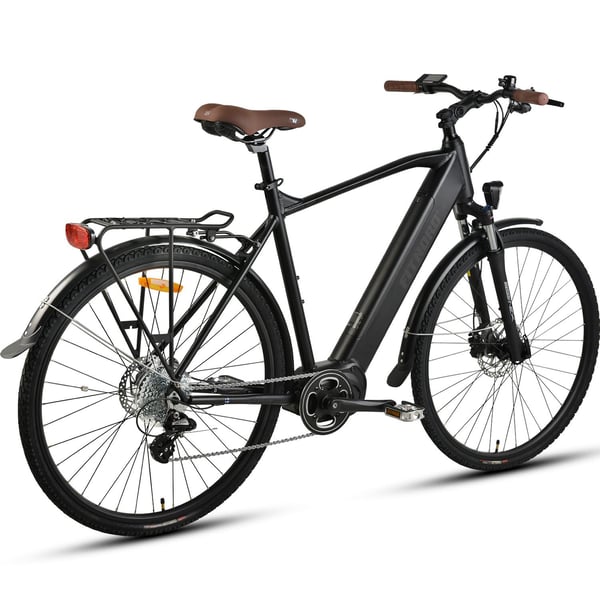 FitNord Venture 500 Elcykel, Svart (612 Wh batteri)