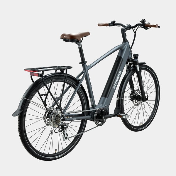 FitNord Venture 500 Elcykel 2024, grafitgrå (612 Wh)  med ytterligare ett års garanti