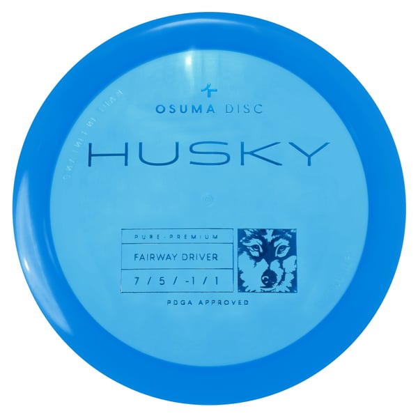 Osuma Frisbee Golf disc Pure-Premium Husky, driver