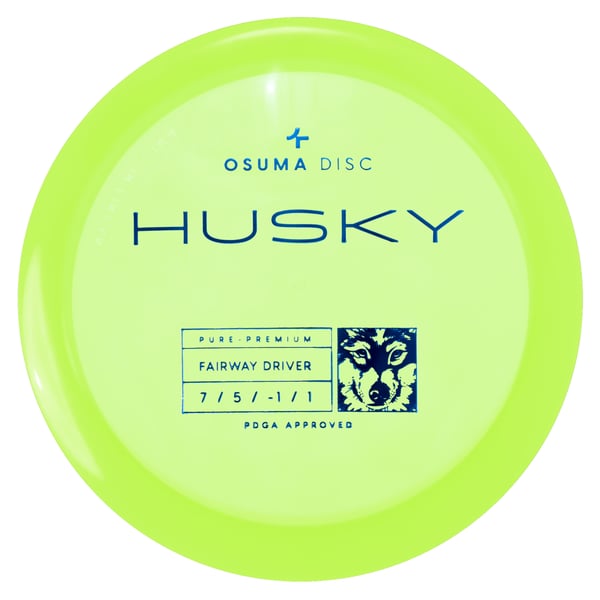 Osuma Frisbee Golf disc Pure-Premium Husky, driver