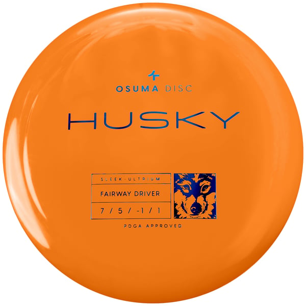 Osuma Frisbee Golf disc Sleek-Ultrium Husky, driver