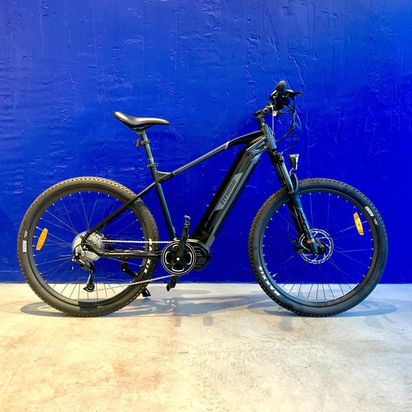 **OUTLET STOCKHOLM** FitNord Ranger 900 Elmountainbike, Svart (882 Wh batteri) Ramstorlek 48cm**