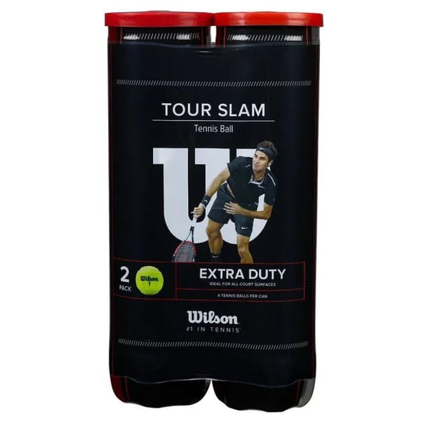 Wilson Tour Slam Tennisbollar 2 Rör