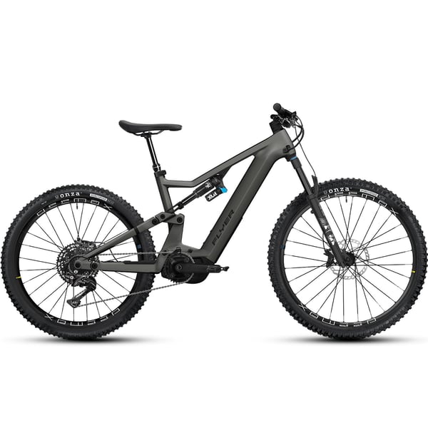 Flyer Uproc X 8.70 Elmountainbike, Black Shading Satin