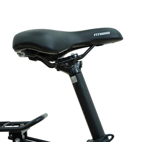 FitNord Ava Urban Elcykel, vit (360 Wh batteri)