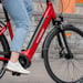 FitNord Classic 500 Elcykel 2023, röd (630 Wh batteri)