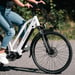 FitNord Ava 500 Elcykel 2024, vit (612 Wh batteri)