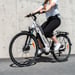 FitNord Ava 300 Elcykel 2024, vit (720 Wh batteri)