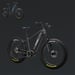 FitNord Rumble 1000 Elfatbike 2024, svart (856,8 Wh batteri) 