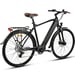 FitNord Venture 500 Elcykel, Svart (612 Wh batteri)