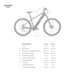 FitNord Ranger 500 Elmountainbike 2024, silver (612 Wh batteri)