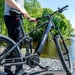 FitNord Ranger 700FS heldämpad Elmountainbike 2023, mintgrön (720 Wh batteri)