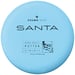 Osuma Frisbee Golf Disc Bare-Basic Santa, putter