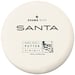 Osuma Frisbee Golf Disc Bare-Basic Santa, putter