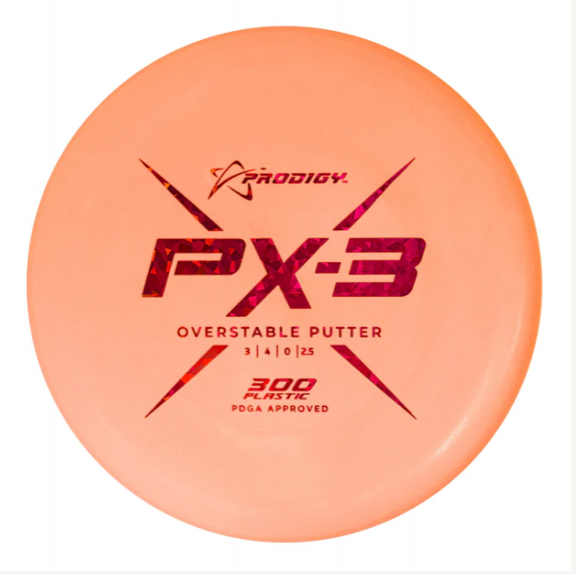 Prodigy Disc PX-3 300 Putter Frisbee golf Orange