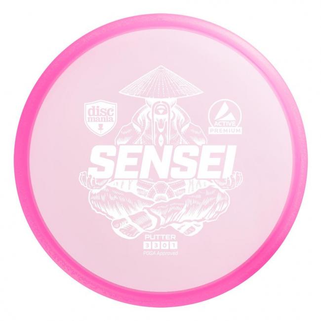 Discmania Active Premium Sensei Frisbee Golf Disc Rosa