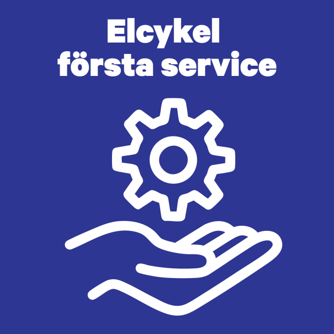 Elcykel första service