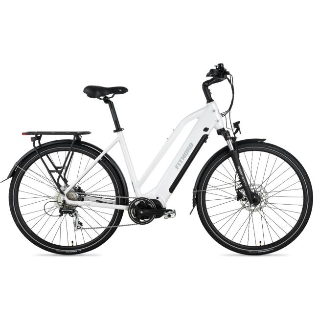 FitNord Ava 500 Elcykel 2024 vit (612 Wh batteri)