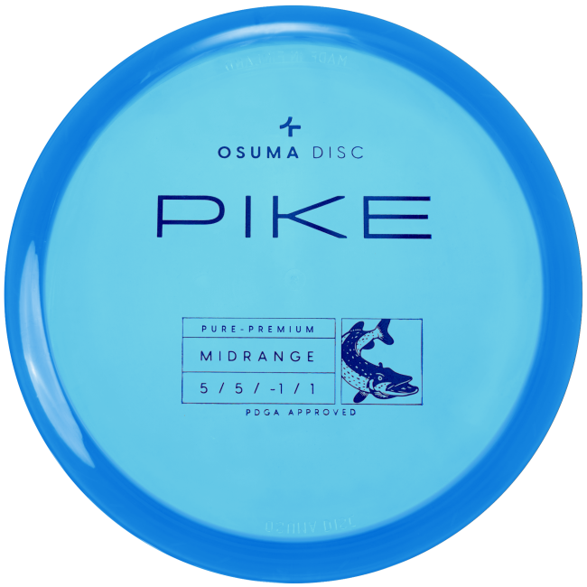 Osuma Frisbee Golf disc Pure-Premium Pike midrange
