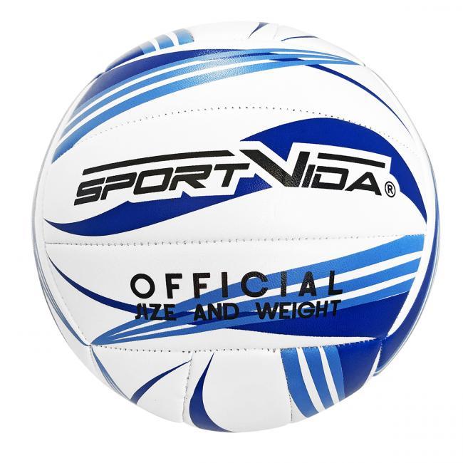 SportVida Volleyboll för fritidsbruk Storlek 5 Blå/Vit