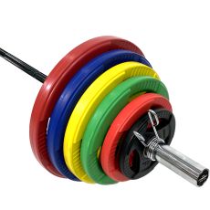 FitNord Skivstångspaket 177,5 kg Tri Grip Olympic