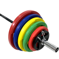 FitNord Skivstångspaket PRO 177,5 kg Tri Grip Olympic